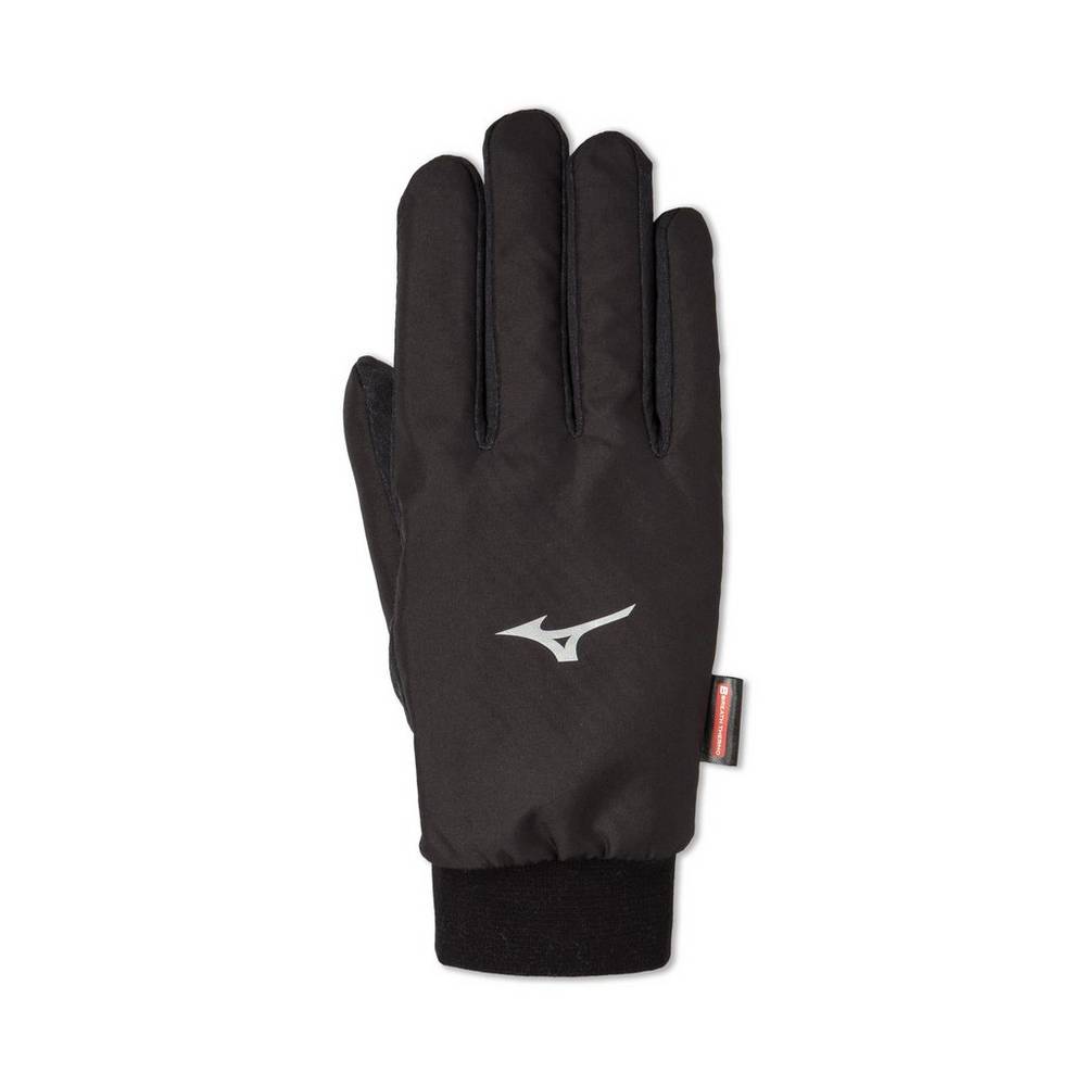 Luva Mizuno Breath Thermo® Wind Guard - Homem - Pretas - PUFTA0192